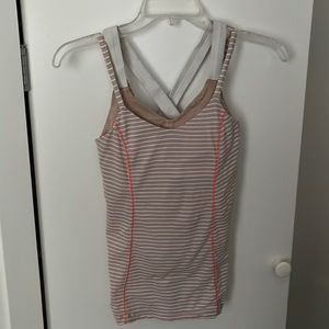 NWOT Lululemon Yoga Tank with Sports Bra